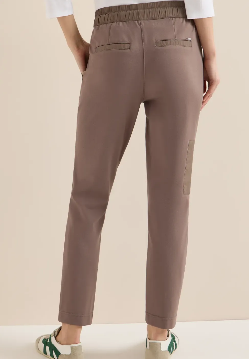Broek met smalle pijpen