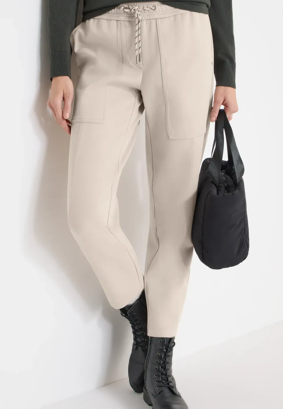 Broek met smalle pijpen