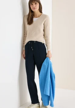 Broek met smalle pijpen
