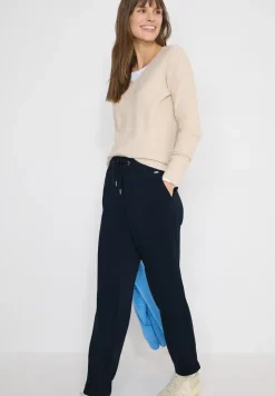 Broek met smalle pijpen