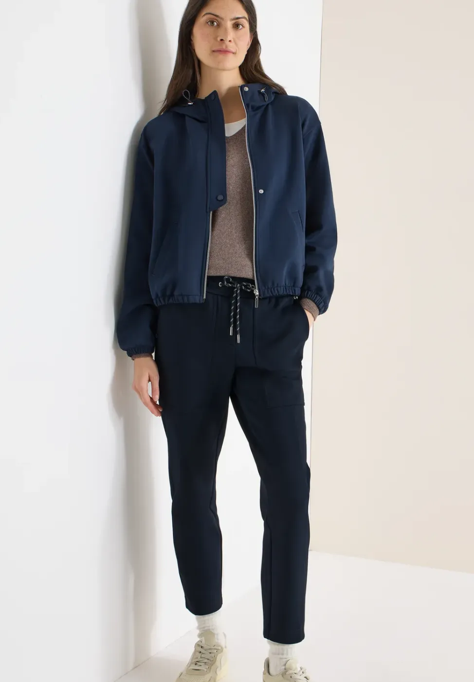 Broek met smalle pijpen