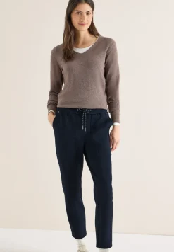 Broek met smalle pijpen