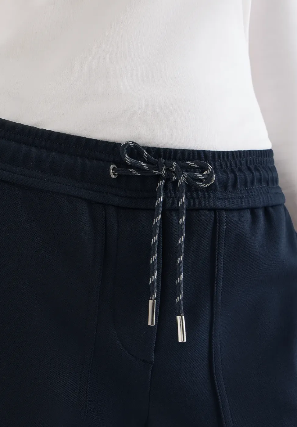 Broek met smalle pijpen