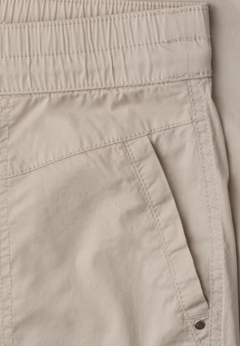 Broek met spijlpijpen in papertouch kwaliteit