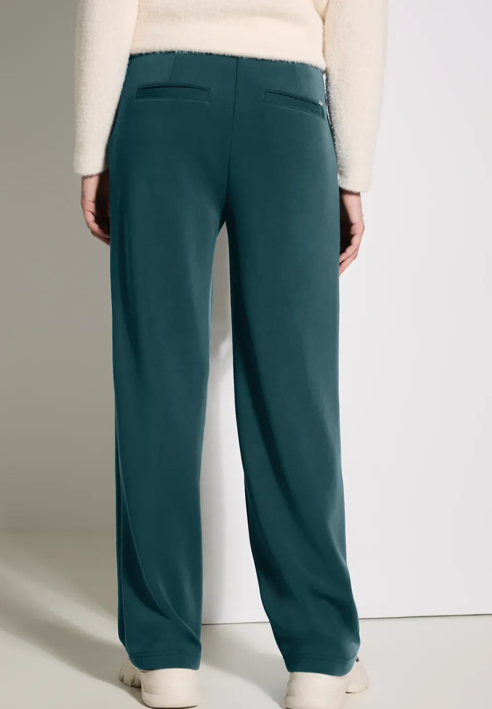 Broek met wijde pijpen