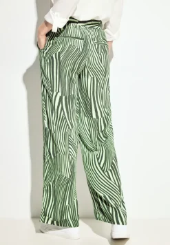 Broek met wijde pijpen
