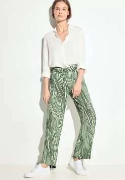 Broek met wijde pijpen