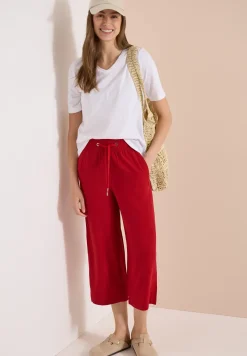 3/4 broek met wijde pijpen in Loose Fit