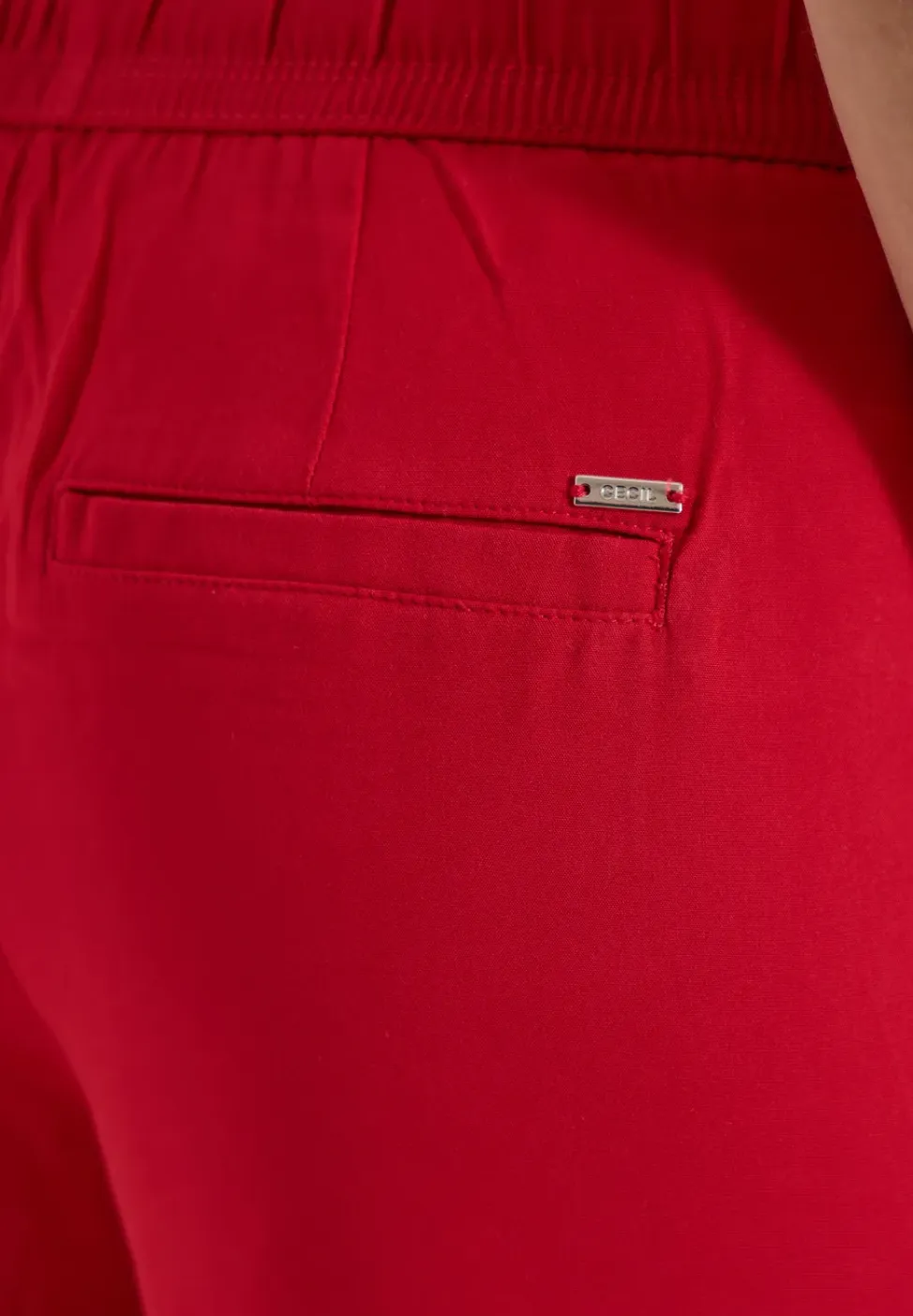 3/4 broek met wijde pijpen in Loose Fit