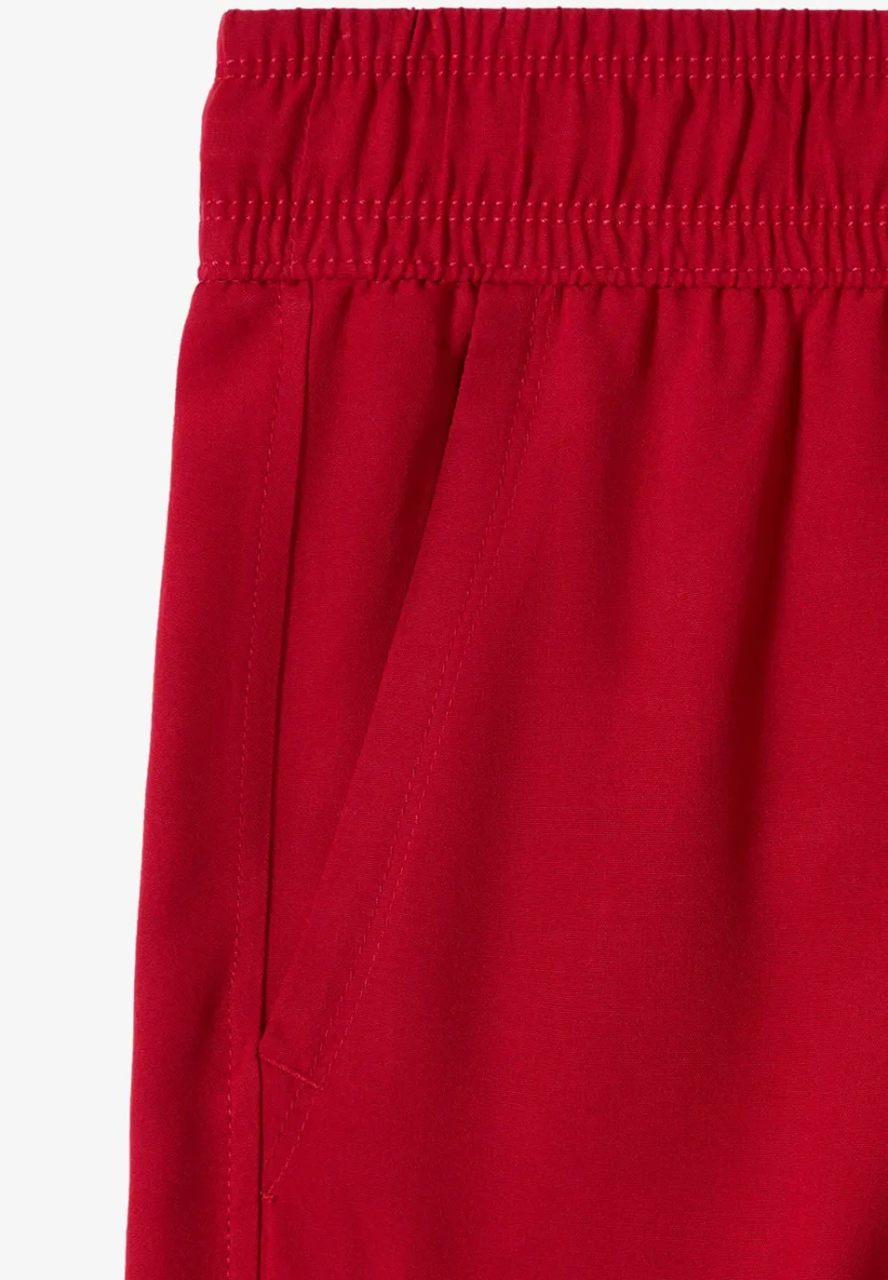 3/4 broek met wijde pijpen in Loose Fit
