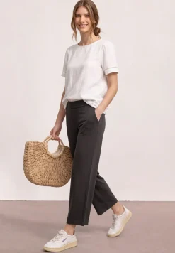7/8 broek met wijde pijpen in Loose Fit
