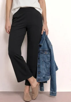 7/8 broek met wijde pijpen in Loose Fit