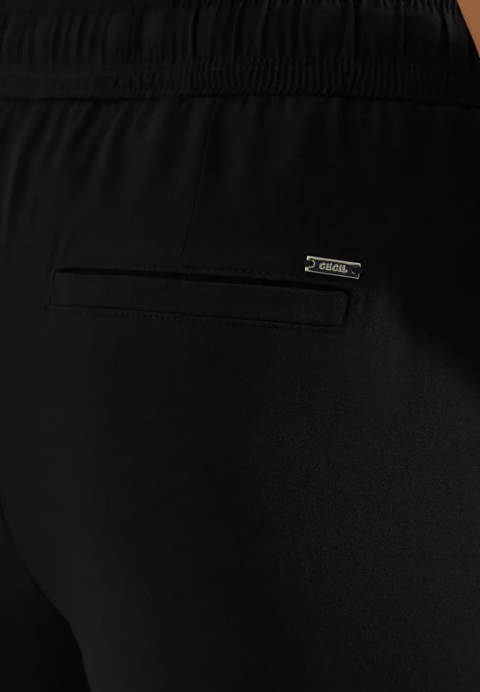 3/4 broek met wijde pijpen in Loose Fit