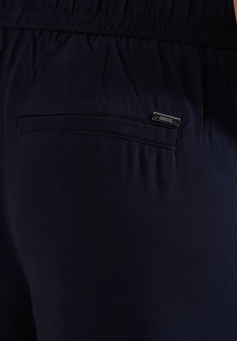 3/4 broek met wijde pijpen in Loose Fit