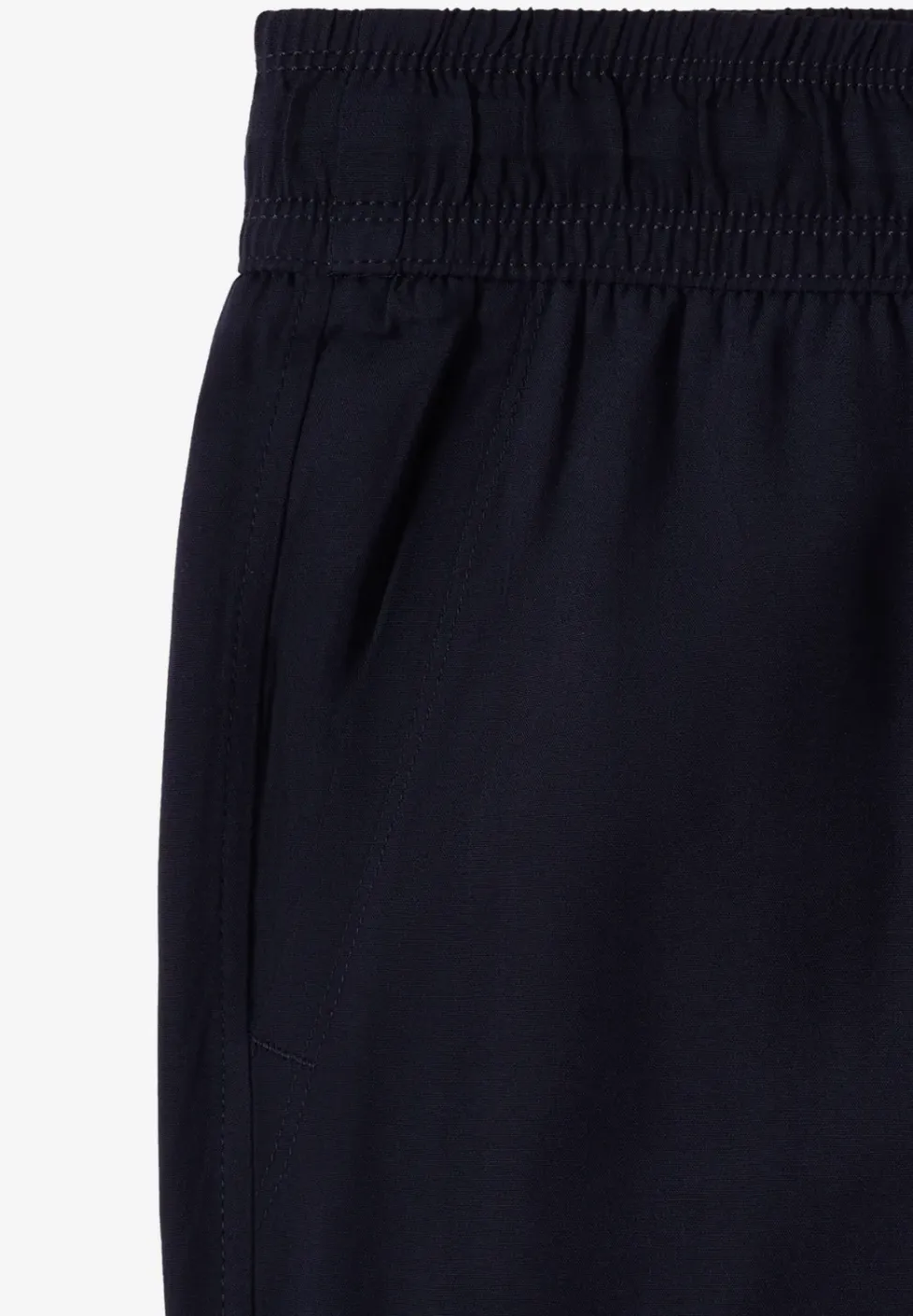 3/4 broek met wijde pijpen in Loose Fit