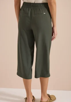 3/4 broek met wijde pijpen in Loose Fit