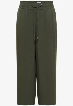 3/4 broek met wijde pijpen in Loose Fit