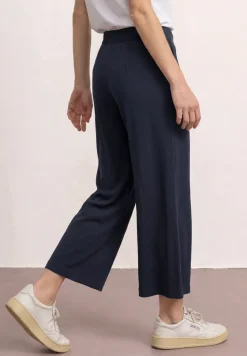 7/8 broek met wijde pijpen in Loose Fit