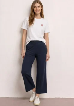 7/8 broek met wijde pijpen in Loose Fit