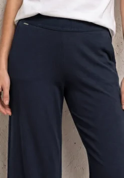 7/8 broek met wijde pijpen in Loose Fit