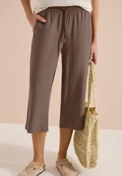 3/4 broek met wijde pijpen in Loose Fit