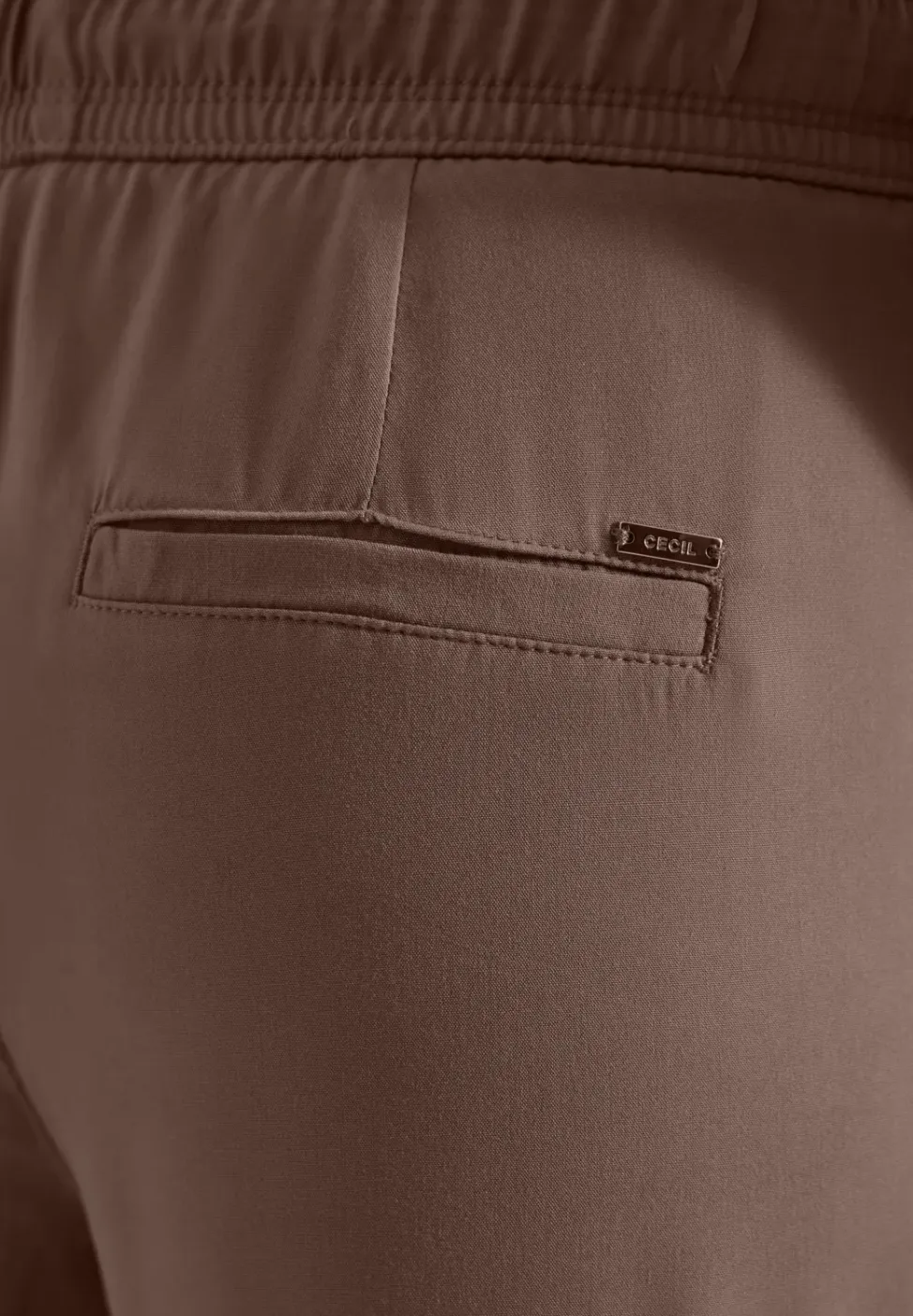 3/4 broek met wijde pijpen in Loose Fit