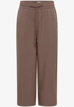 3/4 broek met wijde pijpen in Loose Fit