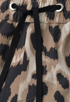 Broek met wijde pijpen in Loose Fit met print