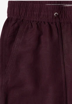 Broek met wijde pijpen in Loose Fit van linnenmix