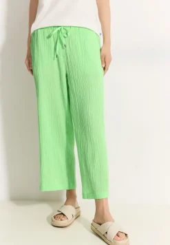 7/8-broek van mousseline