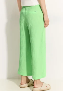 7/8-broek van mousseline