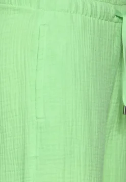 7/8-broek van mousseline