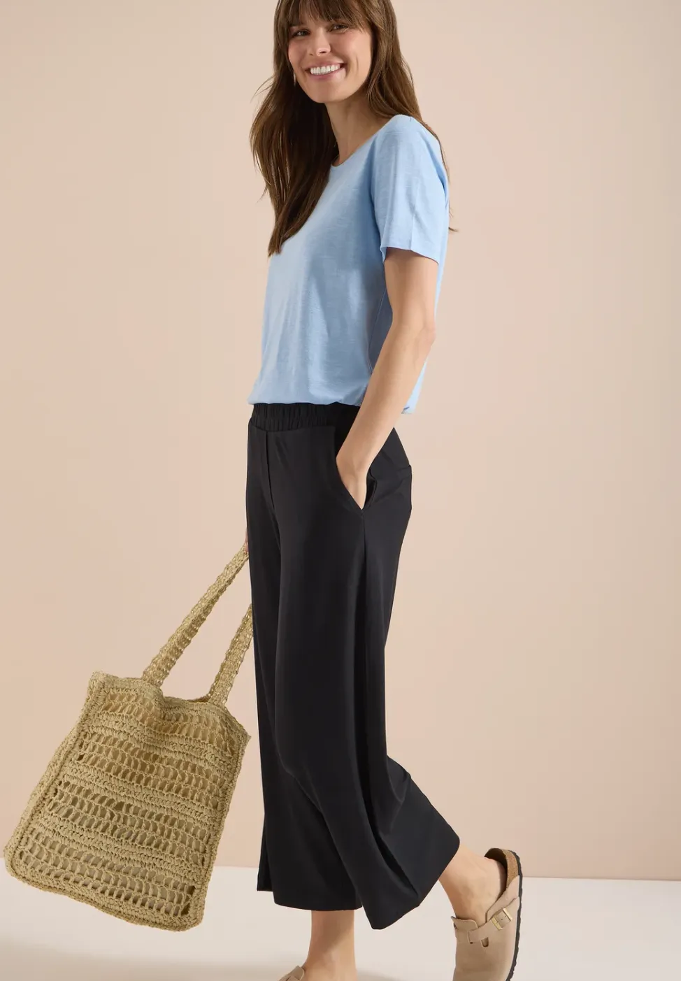 3/4 broek Wide Legs in casual pasvorm