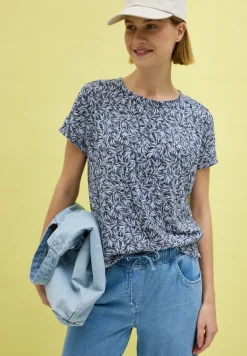 Burnout shirt met print