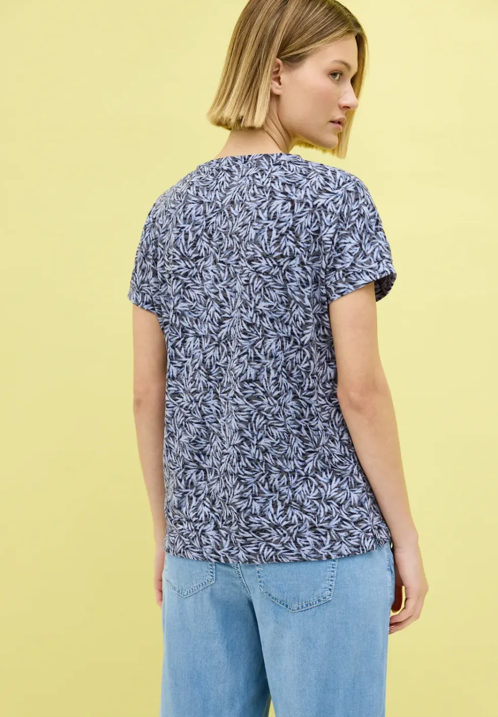 Burnout shirt met print