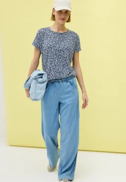 Burnout shirt met print