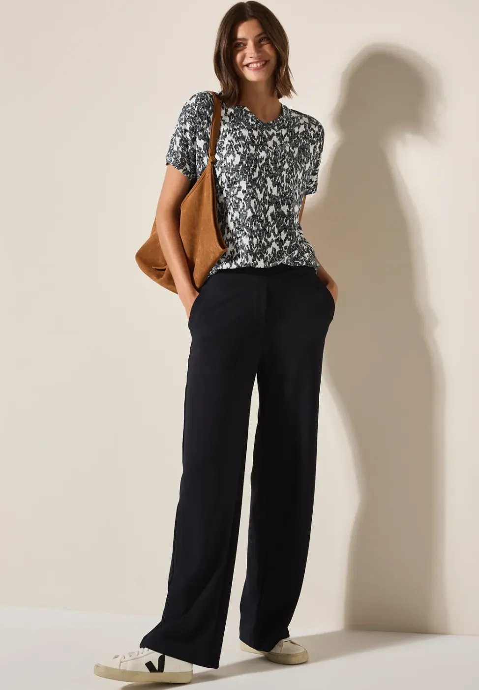 Burnout Shirt met print