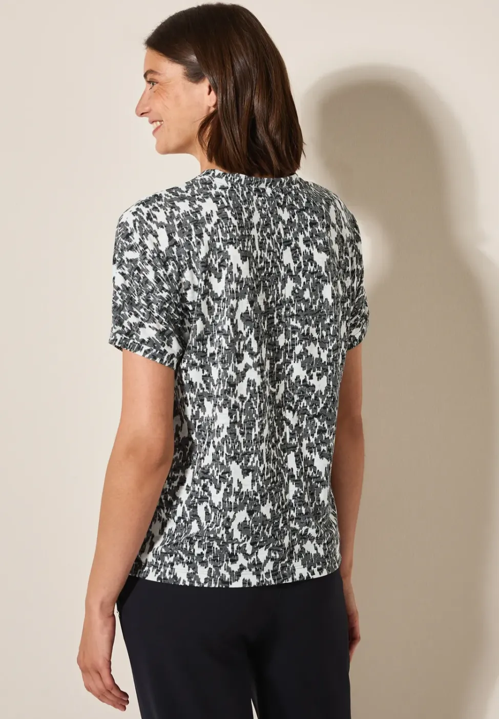 Burnout Shirt met print