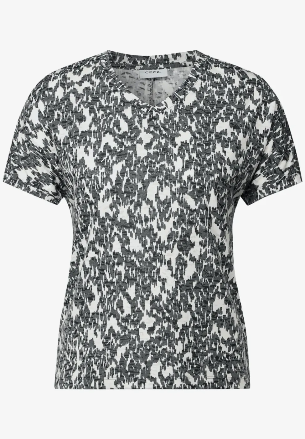 Burnout Shirt met print