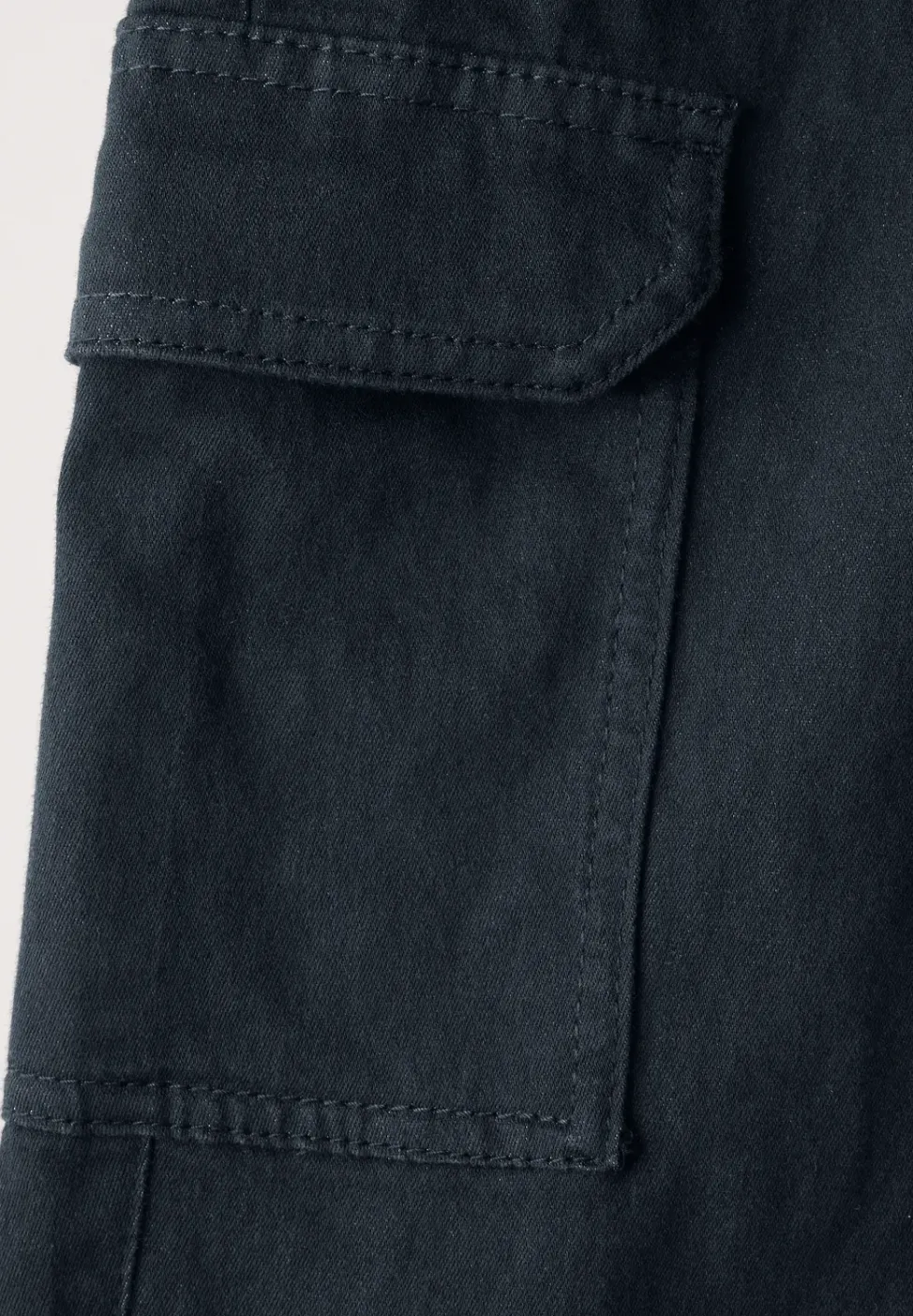Cargo broek in een gewassen look