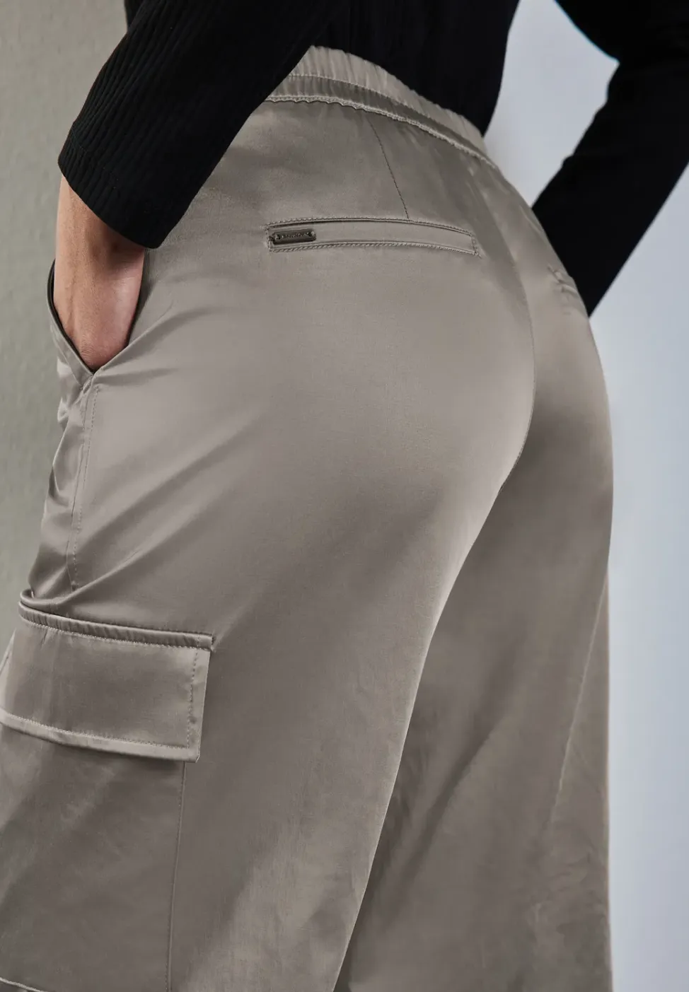 Cargo broek met rechte pijpen