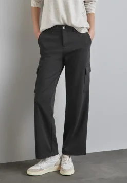 Cargo broek met rechte pijpen