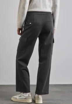 Cargo broek met rechte pijpen