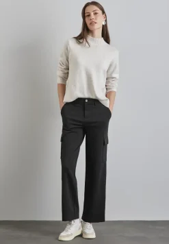 Cargo broek met rechte pijpen