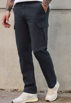 Cargo broek met rechte pijpen