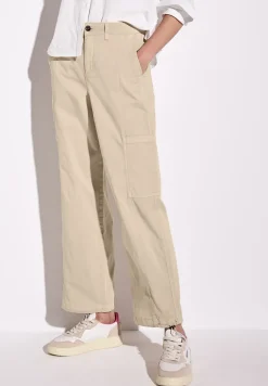 Cargo broek met rechte pijpen