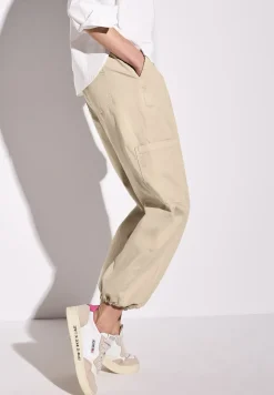 Cargo broek met rechte pijpen
