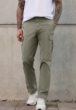 Cargo broek met rechte pijpen