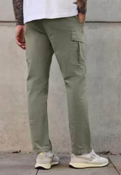 Cargo broek met rechte pijpen