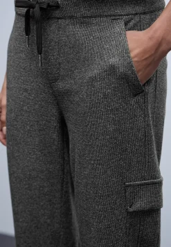 Cargo gemêleerde broek
